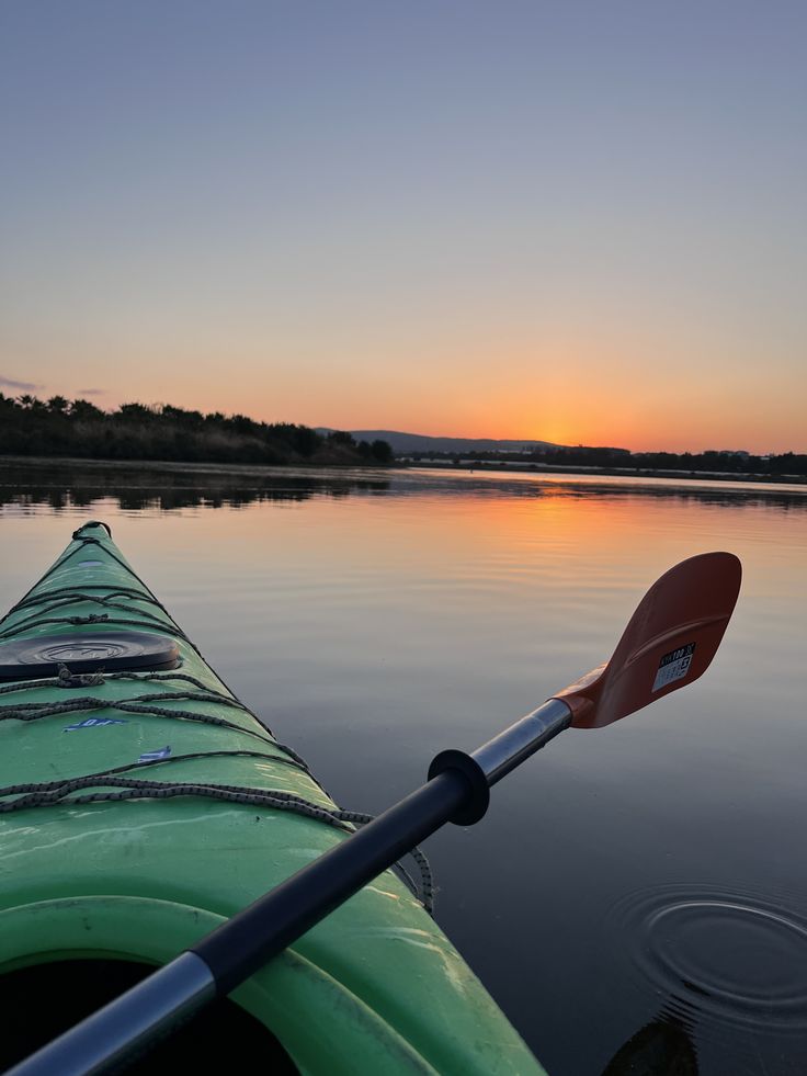 Kayaking moment